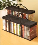 Set Of 2 Storage Bags (holds 40 Each - 80 Total) Convenient Travel New. Fixed Price $12.99.