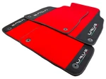 Red Carpet Floor Mats For Lamborghini Urus 2018-2024 With Alcantara Leather. Fixed Price $540.00.