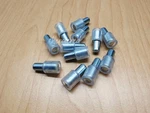 New (set Of 12) X Ikea Shelf Pins 101577 Silver Replacement. Fixed Price $5.99.