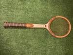 Wood Tennis Racket Wilson Cliff Richey Ultra Strata Bow Usa Lenny Schloss Cover. Fixed Price $75.00.