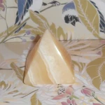 Marble Alabaster Egyptian Themed Design Desktop Shelf 2-1/2" Paper Weight. Fixed Price $19.85.