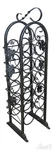 F56307EC: Charleston Forge Attributed Steel & Iron Wine Rack. Fixed Price $395.00.
