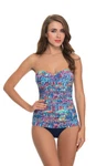 Nwt $178 Profile By Gottex Global Beat Tankini Set Swimsuit Uw Bra 34D Women's. Fixed Price $64.87.