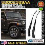 East Forest New Windshield Wiper Arm Left+front Right Oem 68002389AA. Fixed Price $29.99.