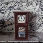 Clocks Burgundy Mission Crackle Wood Renovator's Supply. Fixed Price $143.99.