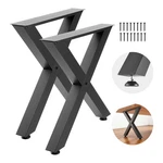Vevor Steel Table Legs 29.5 X 29.9 In Frame 2204 Lbs Heavy Duty Set Of Black. Fixed Price $85.99.