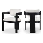 Meridian Furniture Sacha Cream Velvet Dining Chair (set Of 2). Fixed Price $558.14.