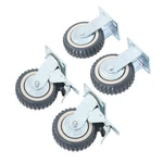 4PCS Heavy Duty Swivel Caster Fixed With Brake Set 6 Inch Wheels. Fixed Price $56.54.