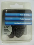 Nail-on Glides 1-1/4" Carpet Base 19155 Wooden Legs, Not For Chairs, Shepherd. Fixed Price $5.25.