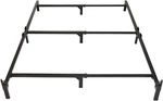 Amazon Basics Metal Bed Frame, 9-LEG Support Base For Box Spring King, Black. Fixed Price $91.15.