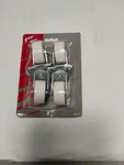 Nos Shepherd 9054 Pk (4) 5/8" Swivel 41MM White Casters 60LB Rated 23.3 Kgs. Fixed Price $13.29.