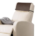 Scnk Recliner Headrest Protector-faux Cover Single Set, Dark Brown. Fixed Price $33.31.