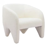 Zuo Modern Lopta Accent Chair, White - 110279. Fixed Price $894.99.