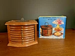 Vintage Wood Coaster Set Of 8 Cabinet Box Case Cork Mcm See Notes. Fixed Price $17.99.