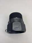 Threaded Adapter Polypropylene Black 2" Ntp Male S60X6 HMFN20UD027. Fixed Price $19.00.