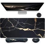 Bloss Gaming Mouse Pad Set, Large Desk Mat + Keyboard Wrist Rest Wris.... Fixed Price $30.22.
