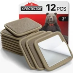 Furniture Sliders For Hardwood Floors Xprotector 12 Pcs P.... Fixed Price $21.01.