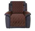 1065337348 Ameritex Waterproof Nonslip Recliner Cover (chocolate, 23"). Fixed Price $15.00.
