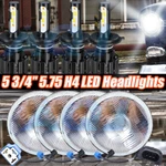 4X 5.75" Super White Led Headlights Hi/lo For Chevy Chevelle Camino Impala. Fixed Price $183.99.