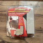 Super Sliders 16 Pcs Furniture Moving Kit Reusable Carpet & Hard Floor. Fixed Price $9.99.