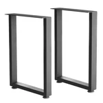 Metal Table Legs Heavy Duty Square Tube Desk Frame Industrial Dining/coffee/c.... Fixed Price $32.42.