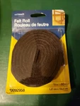 Softtouch 4220095C Self-stick Heavy Duty Felt Strip Roll 1/2" X 60" Protect. Fixed Price $5.00.