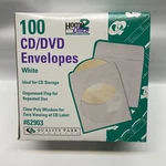 Quality Park Cd/dvd Sleeves 100/BOX 62903. Fixed Price $16.95.