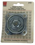 Waddell 2751 Steel Straight Top Plate 2-7/16 X In. For Table Legs. Fixed Price $13.99.