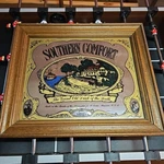 Vtg "the Grand Old Drink Of South" Southern Comfort Whiskey Bar Mirror Sign. Fixed Price $124.80.