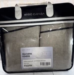 Mario Capasa Feathers Covers For Corner Facing Left 70" Grey F5GRN New!. Fixed Price $92.01.