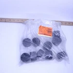 (10-PK) Formufit Furniture Grade External Flat End Cap Pvc Black 1001215799. Fixed Price $10.19.