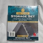 Acco Brands Day-timer Storage Binder Set W/ Slipcase Desk Size 80045 45B. Fixed Price $20.00.