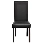 Set Of 4 Brown Faux Leather Dining Chairs Scandinavian Style Vidaxl. Fixed Price $232.99.