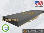 5X27X74 Firm Rubber Foam Sheet Premium Seats Cushion Upholstery Usa Made - NF33. Fixed Price $63.95.
