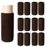 Furniture Leg Socks High Elastic Knitted Floor Protectors Coffee 16 Pcs. Fixed Price $16.23.
