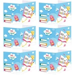 24 Pcs Elegant Bright Colored Student Desk Dividers Trifold Privacy Folders. Fixed Price $39.61.