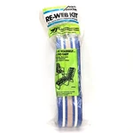 Vtg Arden Paradise Lawn Chair Rewebbing Kit, Blue W/tan/white Stripe. Fixed Price $10.30.