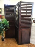 Rare Vintage Pier One Imports Solid Wood Room Divider - Local Pickup Only. Fixed Price $199.98.