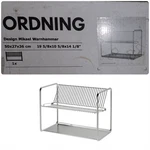 Ikea Ordning Dish Drainer Stainless Steel 19 5/8X10 5/8X14 1/8" 100.181.94. Fixed Price $49.97.
