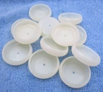 Qty 12 Plastic 1-1/4" Inch I.d., Round Snap On Feet Glide Caps Chair Desk Table. Fixed Price $8.95.