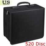520 Disc Cd/dvd Wallet Binder Book Sleeves Storage Bag Carrying Case Black. Fixed Price $22.98.