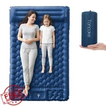 Toncoke 5.1" Double Sleeping Pad W/ Foot Pump Pillow Navy Blue. Fixed Price $74.99.