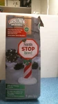 Gemmy Airblown Inflatable Fancy Santa Stop Sign 3.5 Ft. Led (11773) Fs. Fixed Price $38.00.