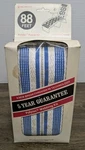 Wellington Re-web Kit Blue White 88 Feet (two 44 Foot Straps) Polytex New Nos. Fixed Price $26.99.
