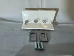 2X Ikea Kallax Wall Mounting Kit Brackets White Cover 115753 115754 103693. Fixed Price $21.88.