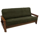 Blazing Needles Solid Microsuede Double Corded 8 9 Futon Cover Full Hunter. Fixed Price $77.95.