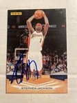 2009 Panini Stephen Jackson Autographed Card Golden State Warriors #257 CB1215. Fixed Price $9.99.