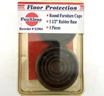 Faultless 31904 1-1/2 In Brown Rubber Furniture Cups Pack. Fixed Price $8.99.