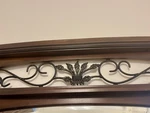 Ashley Furniture Decorative Mirror With Wooden Frame. Fixed Price $70.00.