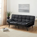 Memory Foam Futon Sofa Bed Couch Sleeper Full Size Convertible Foldable Loveseat. Fixed Price $249.96.